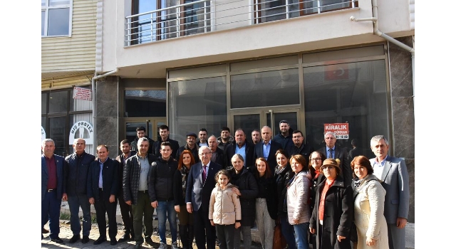 Başkanlardan CHP Malkara İlçe Başkanı ve Yönetimine Hayırlı Olsun Ziyareti