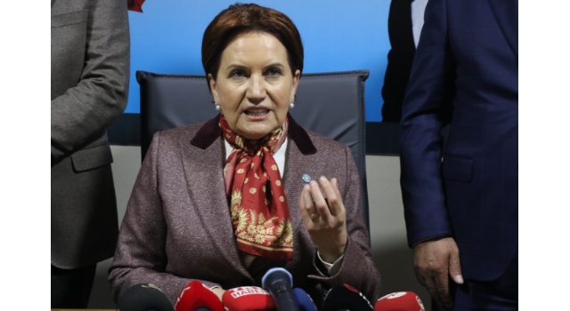İYİ Parti Genel Başkanı Akşener: “Türkiye'nin çıkarı neyi öngörüyorsa onun yanında dururuz”