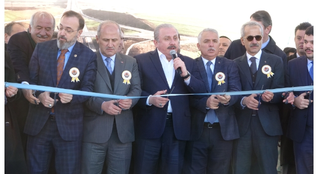 TBMM Başkanı Şentop ve Bakan Turhan Tekirdağ’da yol açılışına katıldı