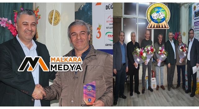 Evren Kahve 11. Tavla Turnuvası Görkemli Ödül Töreniyle Son Buldu
