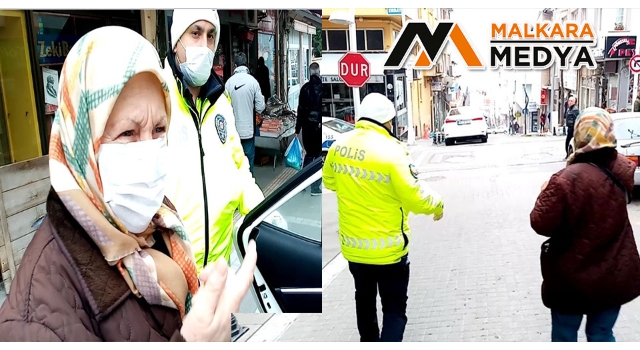 Malkara Polisinden yaşlılara yardım eli