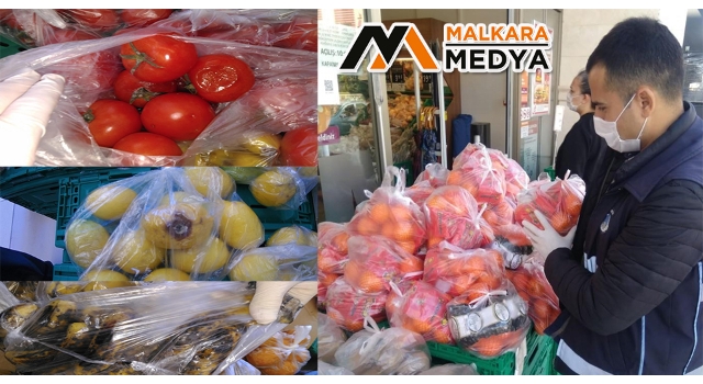 Poşette çürük sebze satışına ceza yağdı