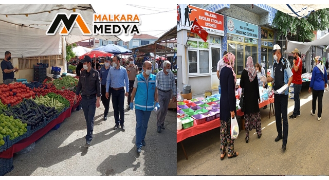 Malkara’da Koronavirüs ile mücadele kapsamında denetimler aralıksız sürdürülüyor