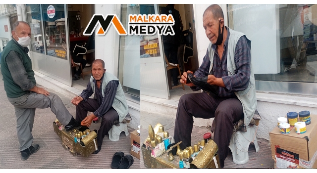 Malkara'da yediği cezadan 1 ay sonra dışarı çıktı, izni ayakkabı boyayarak geçirdi