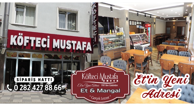 Malkara’da “Et'in Yeni Adresi” KÖFTECİ MUSTAFA ET & MANGAL