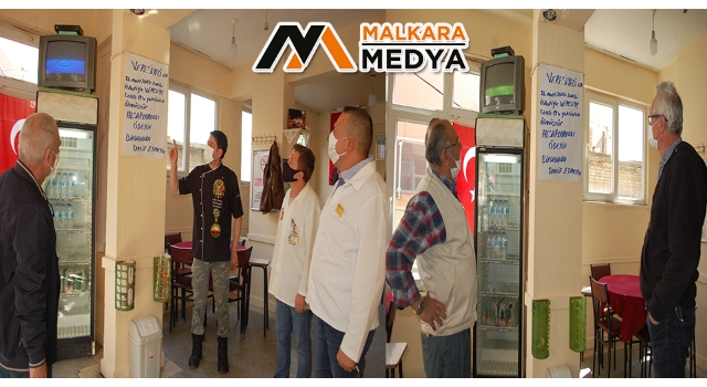 Malkara'da kahveci astı, müşterileri şaşkınlıkla okudu: “Covid-19’a yakalanıp ölmüştür”