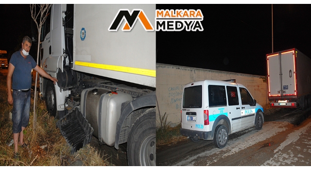 Malkara’da tırdan akü hırsızlığı