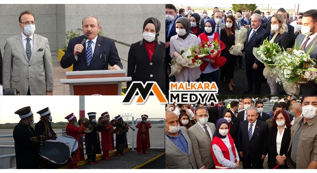 TBMM Başkanı Şentop memleketi Tekirdağ’a geldi