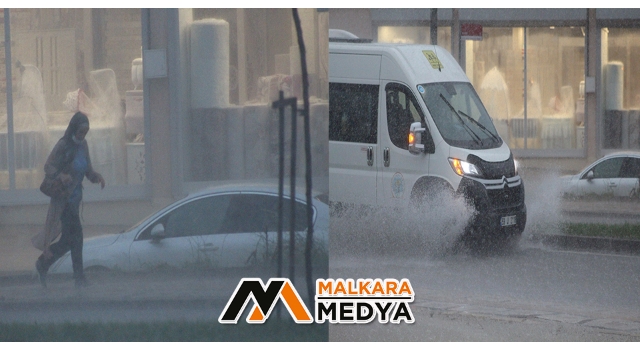 Tekirdağ’da sağanak etkili oldu