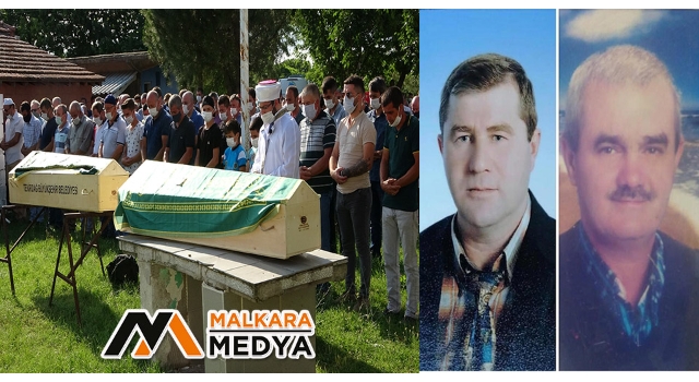 Aynı yerde boğulan iki arkadaş aynı yerde defnedildi