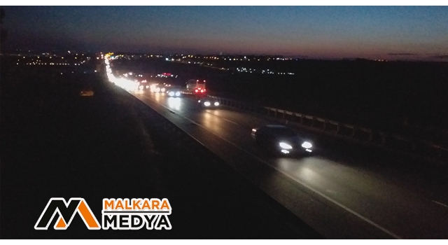 İstanbul’a dönüş yolunda yoğunluk
