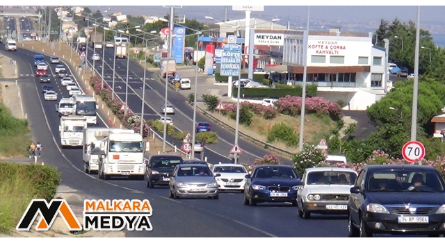 İstanbul’dan kaçış başladı, Tekirdağ yollarında yoğunluk var