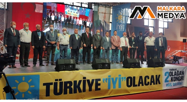 İYİ Parti Tekirdağ 2. Olağan İl Kongresini Sertaç Alkaya ve Yönetimi Kazandı
