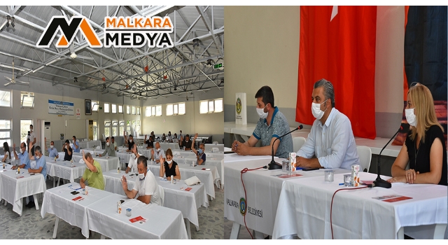 Malkara Belediyesi Temmuz Ayı Meclis Toplantısı Koronavirüs Tedbirleri Kapsamında Gerçekleştirildi