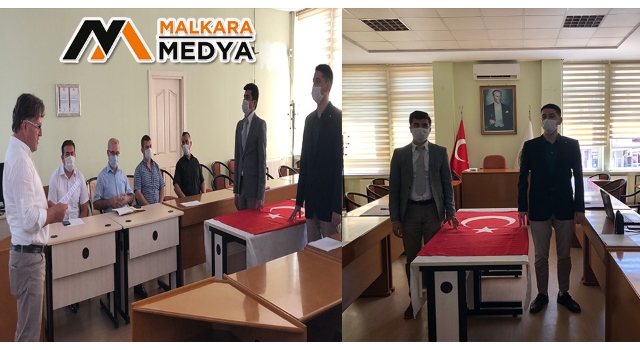 Malkara Belediyesinde Aday Memurlar Yemin Etti