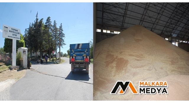 Malkara TMO’da mahsul alımları devam ediyor