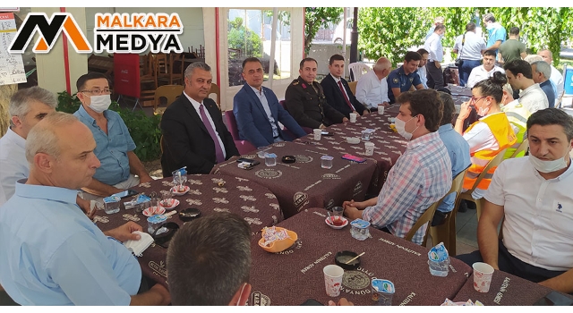 Malkara'da Bayramlaşma Töreni Gerçekleştirildi