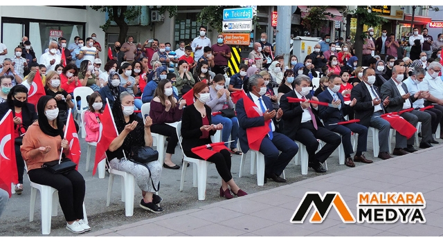 Malkaralılar “15 Temmuz’un 4. Yılını” Kutladı