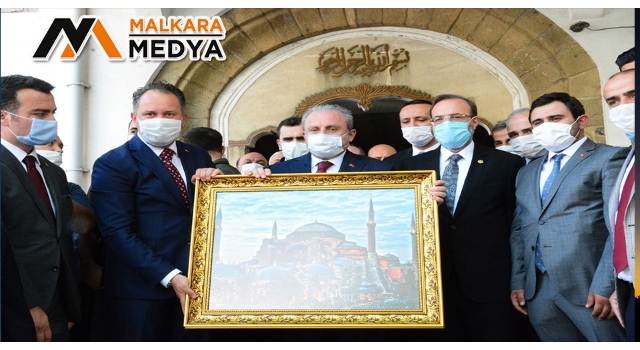 TBMM Başkanı Şentop, memleketinde çeşitli ziyaretlerde bulundu