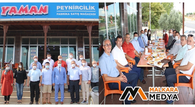 AK Parti Milletvekili Mustafa Yel ve AK Parti Heyetinden Yaman Peynirciliğe Ziyaret