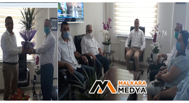 Malkara Kent Konseyi’nden Kaymakam Yüksel’e Hoşgeldin Ziyareti