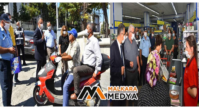 Malkara'da Koronavirüs Salgınına Karşı Alınan Önlemler Denetlenmeye Devam Ediyor