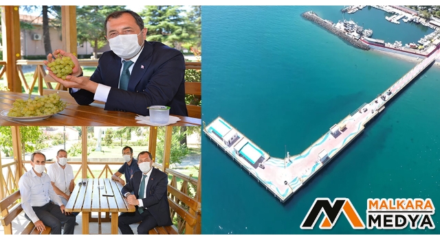 Bağcılık Araştırma Enstitüsü ürünleri, Rumeli İskelesi’nde halka sunulacak
