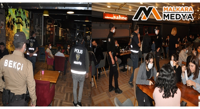 Tekirdağ'da gece Covid-19 denetimi