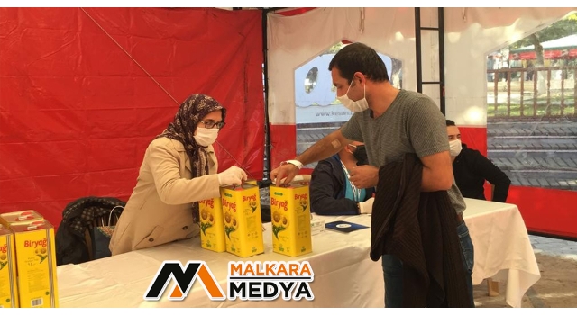 Yağ bitince 1 kişi kan bağışladı