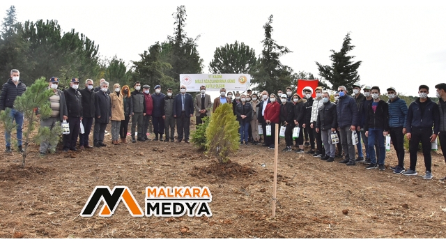“Bugün Fidan, Yarın Nefes” Kampanyası Kapsamında Malkara’da Fidanlar Toprakla Buluşturuldu