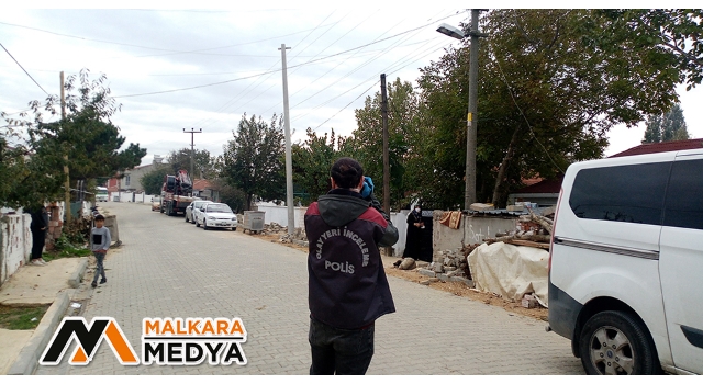 Malkara'da elektrik direğinden düşen işçi yaralandı