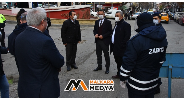 Malkara’da Covid-19 Denetimleri Devam Ediyor