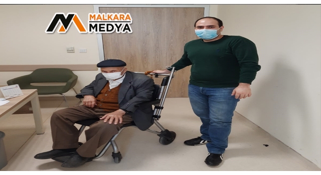 Malkara'da 92 yaşında korona virüsü yendi
