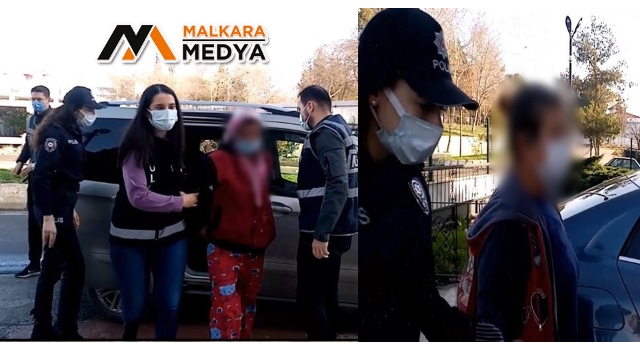 Malkara'da at arabasıyla 4 ton demir çaldığı iddia edilen şüpheliler yakalandı