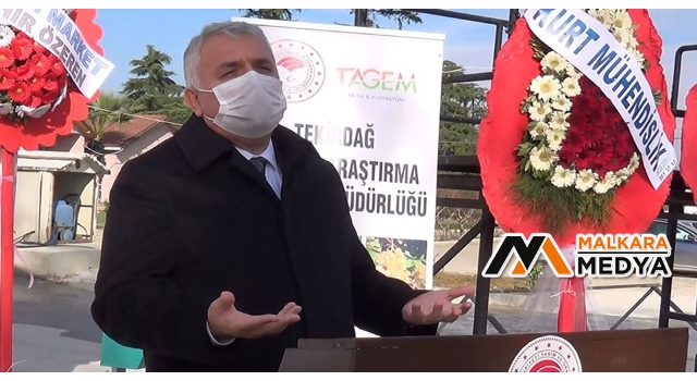Vali Yıldırım: "Topraklardan daha fazla ürün almalıyız"