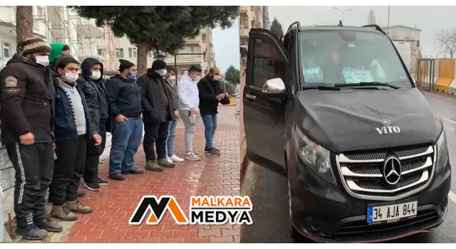 VIP araçla Avrupa'ya kaçarken yakalandılar