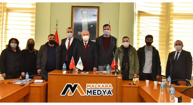 Başkanlar, Büyükşehir Bürokratları ile birlikte Malkara Yerel Basın Mensuplarıyla Buluştu