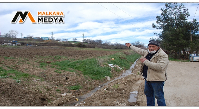 Malkara'da boşa akan tonlarca su, Kıbrıs Gazisini çileden çıkardı: "Yazık günah değil mi?"