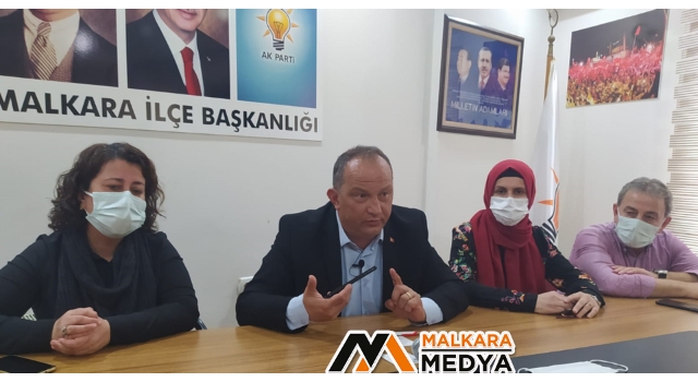 AK Parti Malkara Başkanı Gökhan Şentürk, Ankara Temasları Hakkında Basın Açıklaması Yaptı