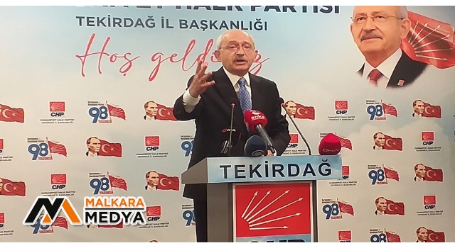 CHP lideri Kılıçdaroğlu: "Biz siyasi partilerin kapatılması, siyasi partilerin sonlandırılması gibi bir süreci bırakmak zorundayız"