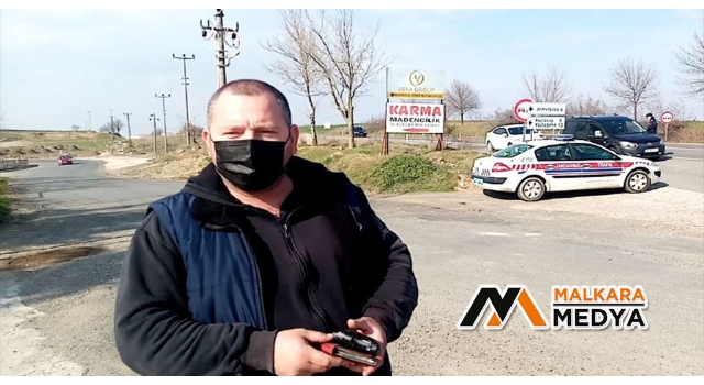 Malkara'da ceza yiyen kamyon şoföründen takdir toplayan sözler
