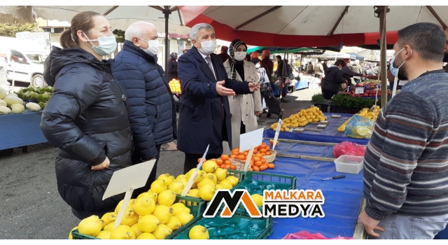 Pazar Esnafı İYİ Partililere Dert Yandı