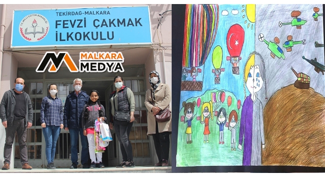 Malkaralı Öğrenci Miray Uzdur İlçe 1’incisi ve Tekirdağ 3’üncüsü Oldu