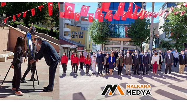 19 Mayıs Malkara’da Çelenk Sunma Töreniyle Kutlandı