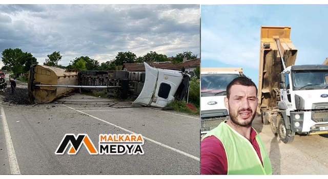Malkara'da feci kaza: 1 ölü