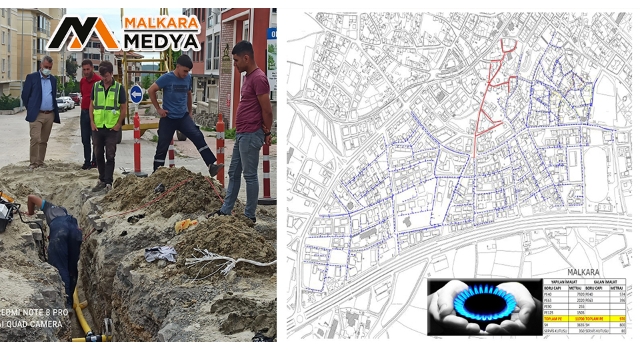GAZDAŞ Malkara’da Doğalgaz Kazı Çalışmalarını Durdurdu