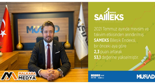 MÜSİAD 2021 Temmuz Ayı Sameks Verileri Açıklandı