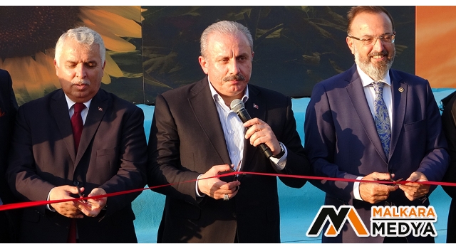 TBMM Başkanı Şentop Çorlu Tarım Fuarı'nın açılışını yaptı