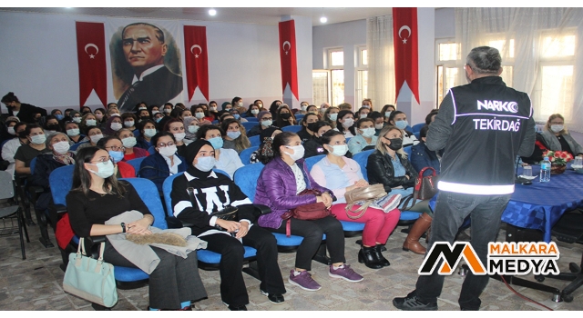 Malkara’da “En İyi Narkotik Polisi Anne” projesi anlatıldı