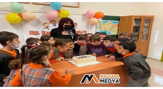 Malkara'da miniklerin ilk karne heyecanı